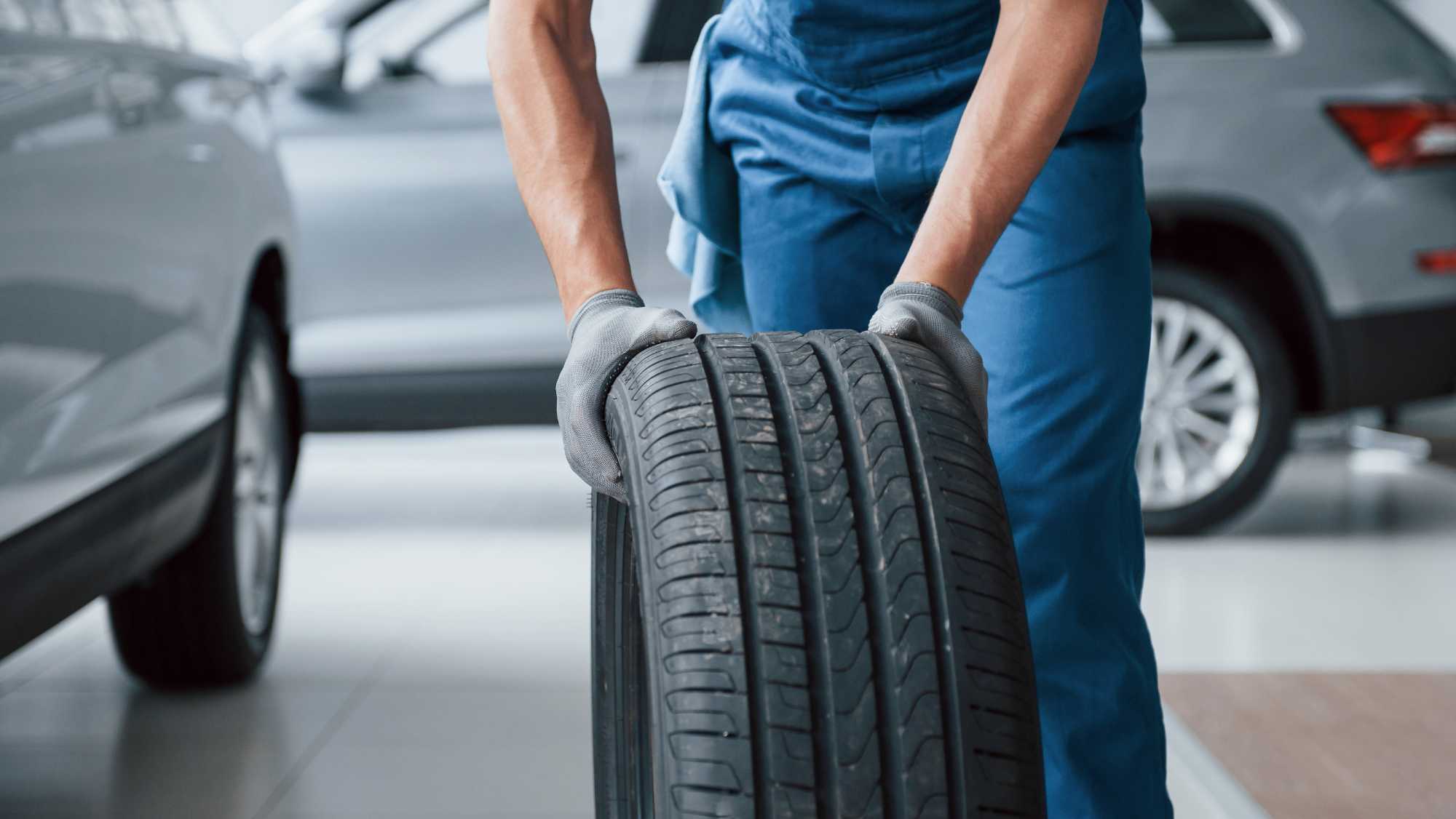 Technician working at the best tire shop near Fort Novosel - Jim Whaley Tires