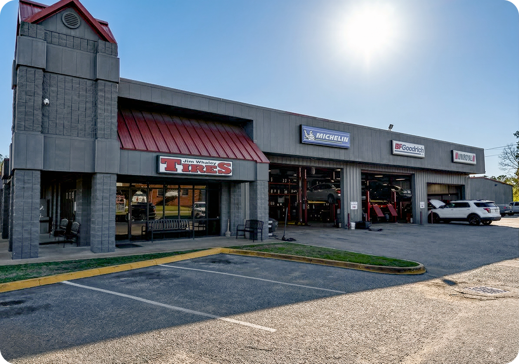 Jim Whaley Tires location