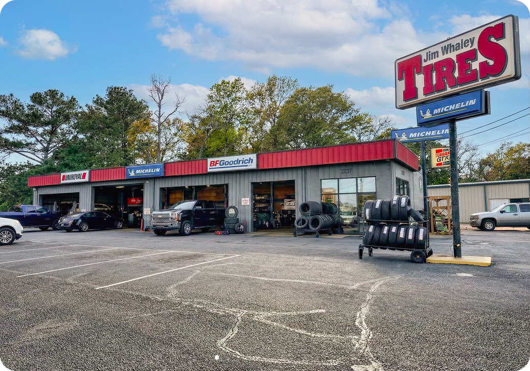 Jim Whaley Tires location