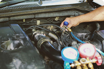 A/C System Check & Recharge