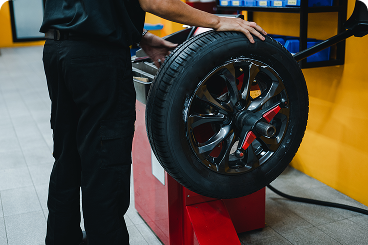Tire Inspection & Pressure Adjustment