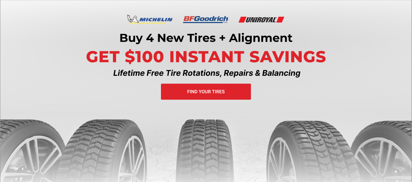 Tires banner