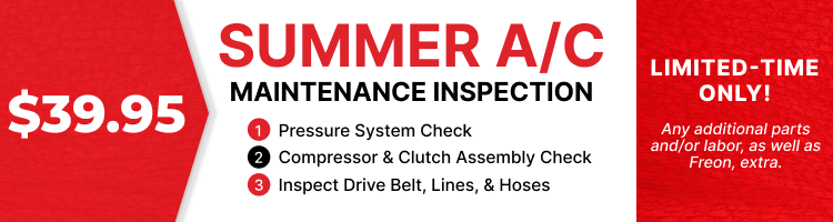 Spring A/C Maintenance Inspection banner