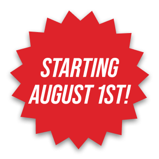 Starting August 1