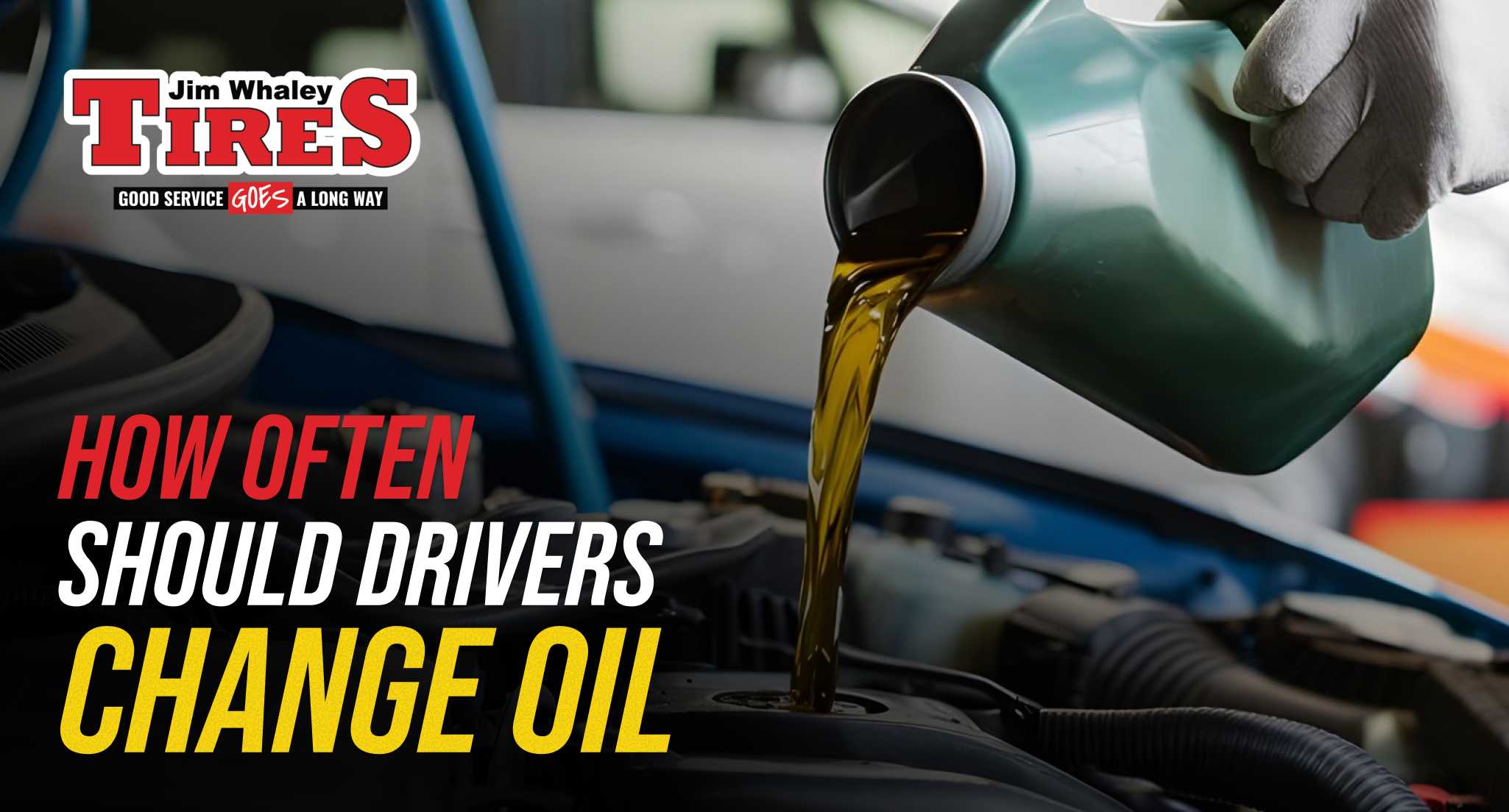 Technician performing oil change service on West Main Street in Dothan AL
