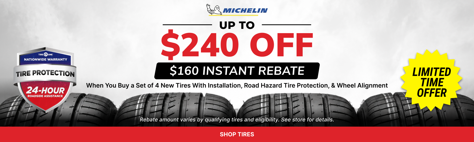 Tires banner