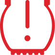 Tire pressure monitoring icon