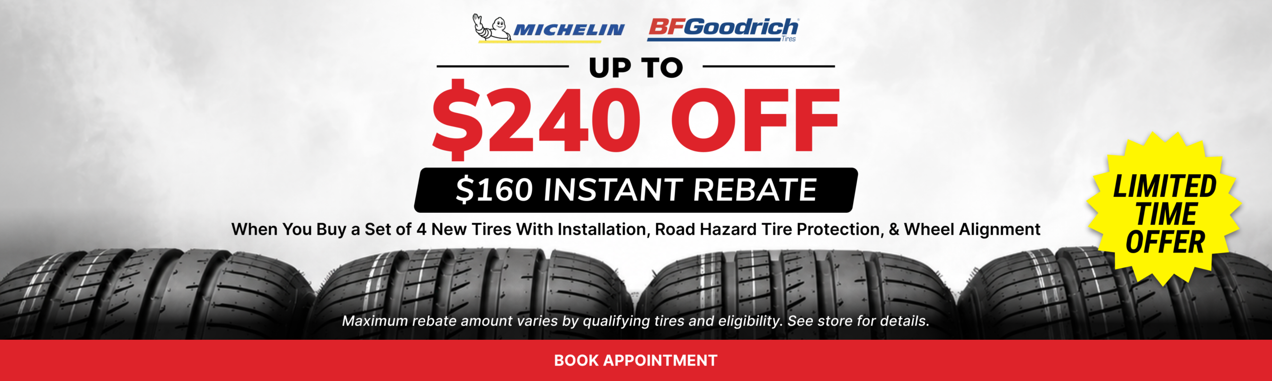 Michelin BFGoodrich Tire Rebate September 2026