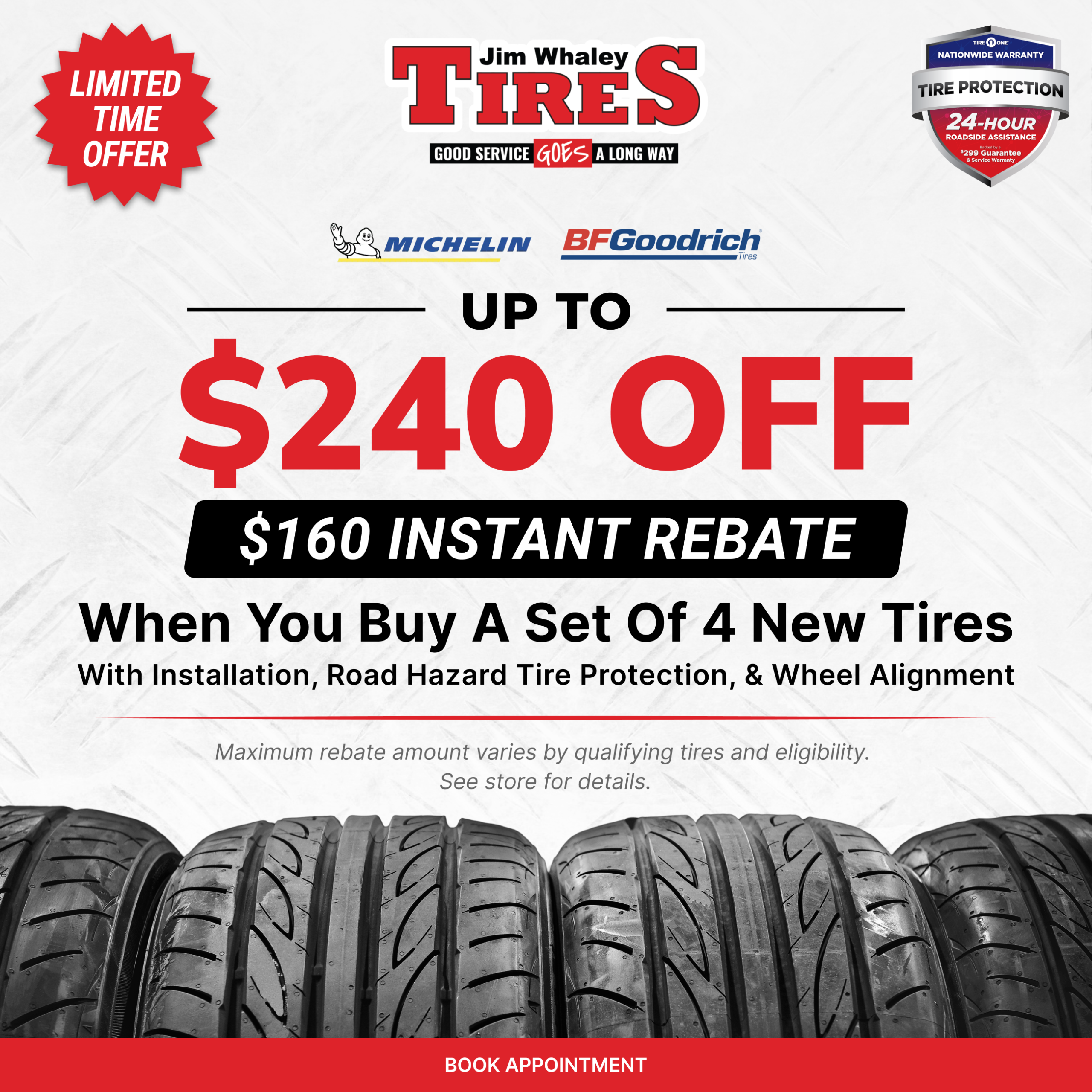 Michelin BFGoodrich Tire Rebate Promotion 2026