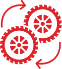Tire rotation icon