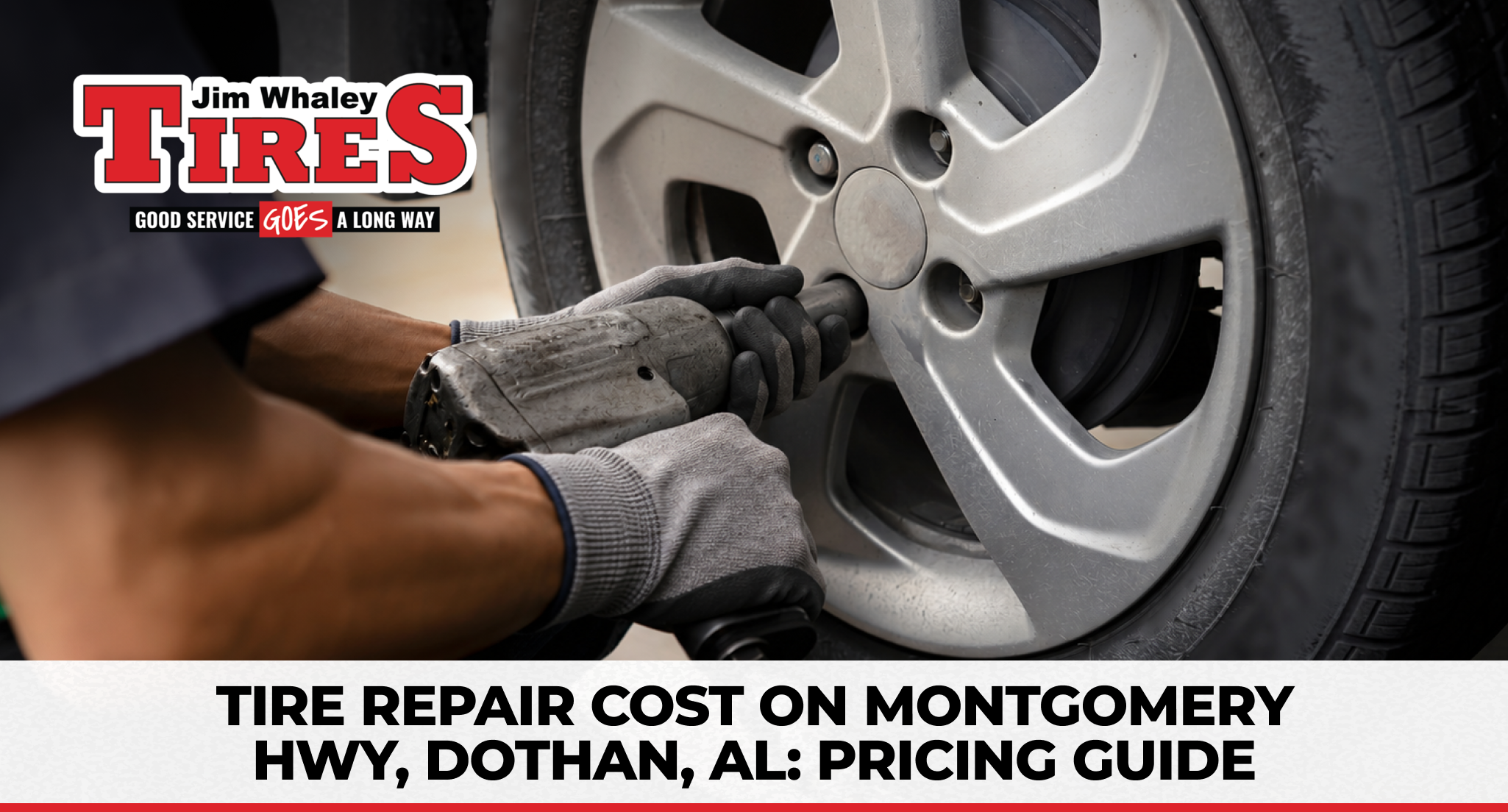 Tire repair service on Montgomery Highway in Dothan AL